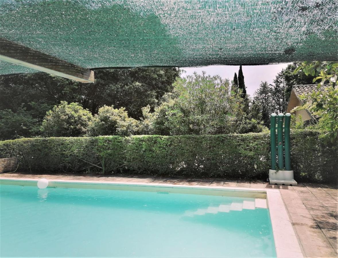 Villa Con Piscina Assisi Esterno foto